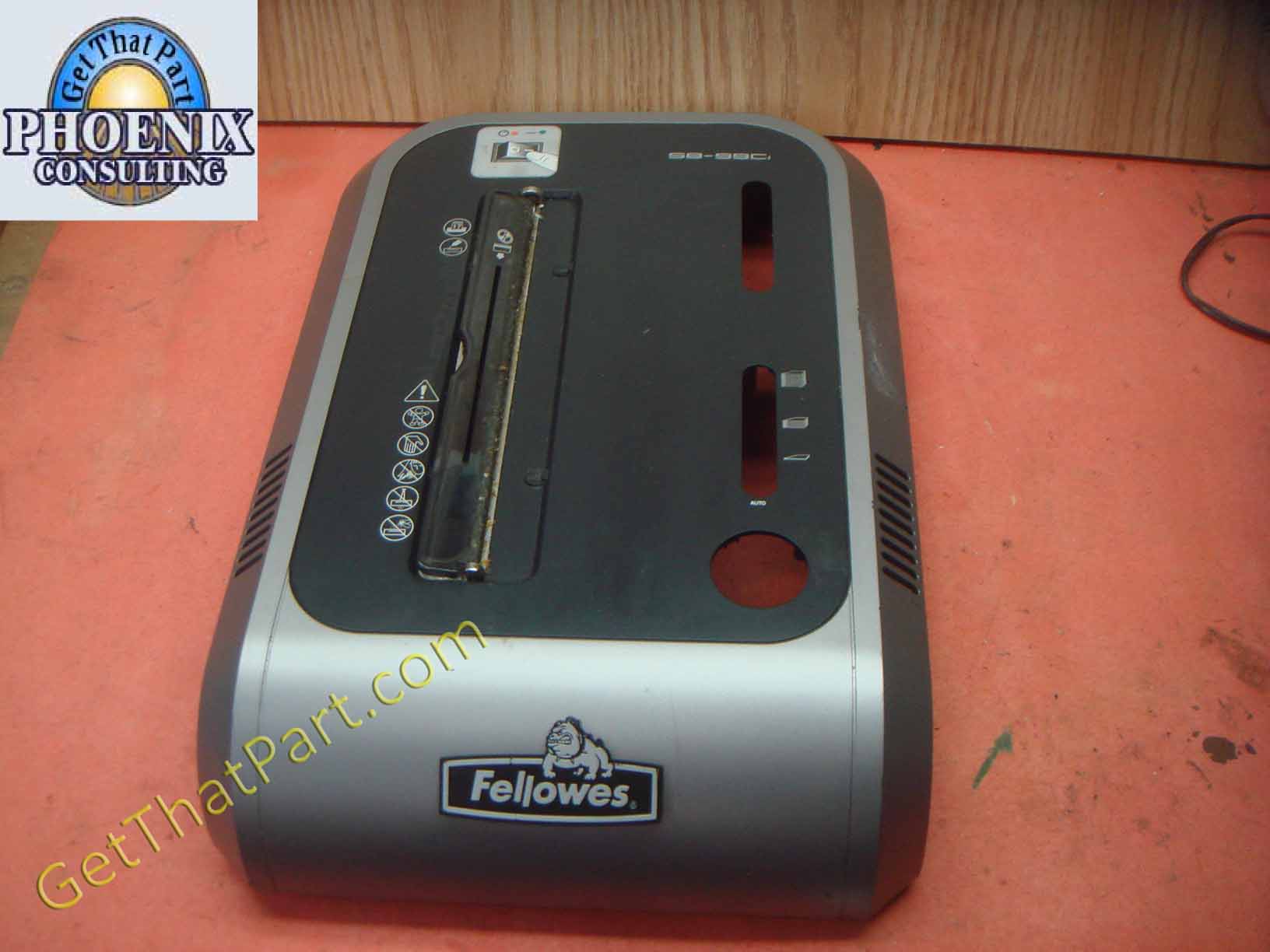 Fellowes SB99ci 32299 Cross Cut Shredder Top Cover Assy 3229901TC